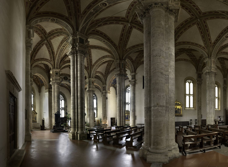 L’interno della cattedrale (Scala)